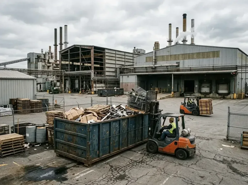 industrial-factory-scrap-conta-003 — frequently asked questions, Cheap Roll-off Dumpster Rentals in North Muskegon, MI